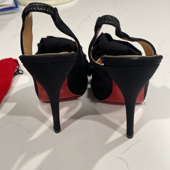Christian Louboutin Open Toe Pumps - Picture 13 of 13